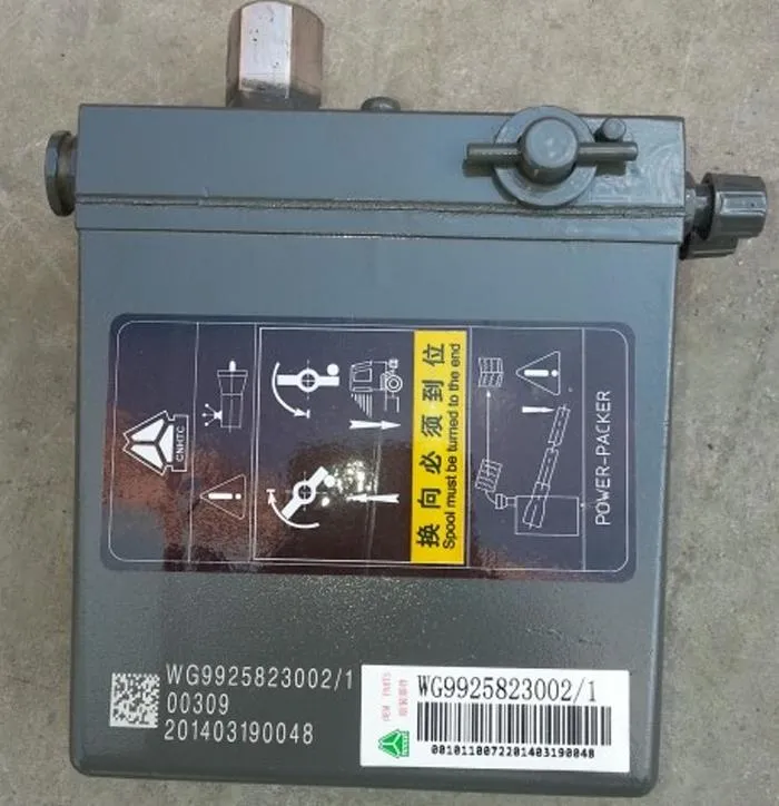 HOWO A7 ORGINAL CABIN TILTING PUMP, varaosat SINOTRUK A7 WG9925823002